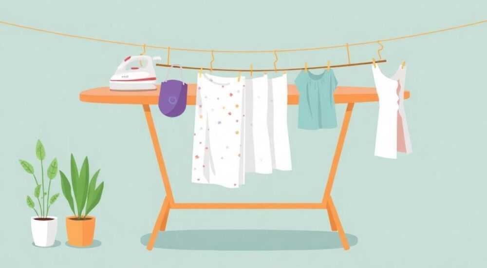 Как из гладилки сделать сушилку для белья