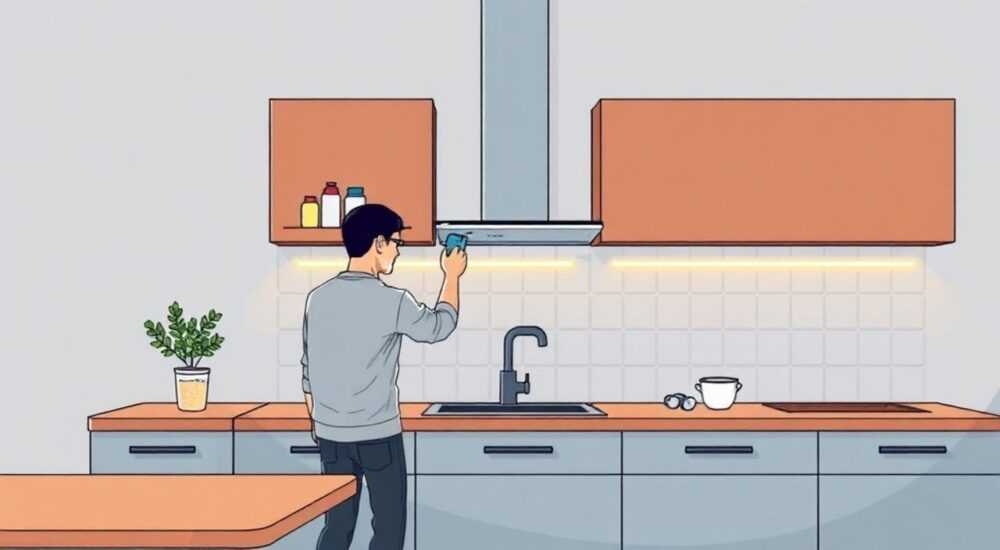 Как крепить неоновую ленту к кухонному гарнитуру