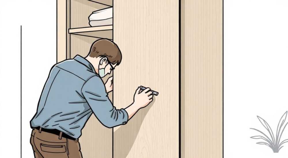 Как крепится полозья на шкаф купе своими
