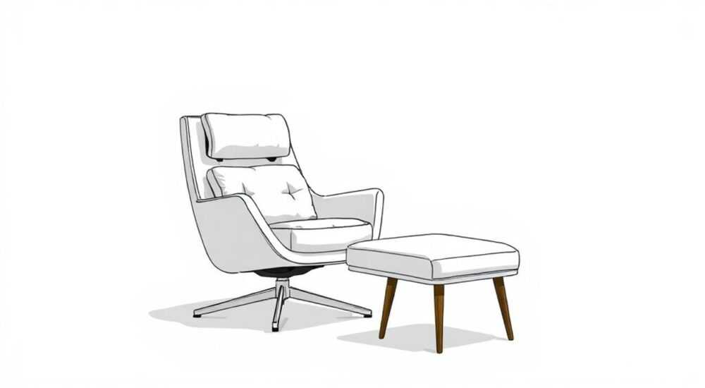 Как называется мягкая подушка кресло