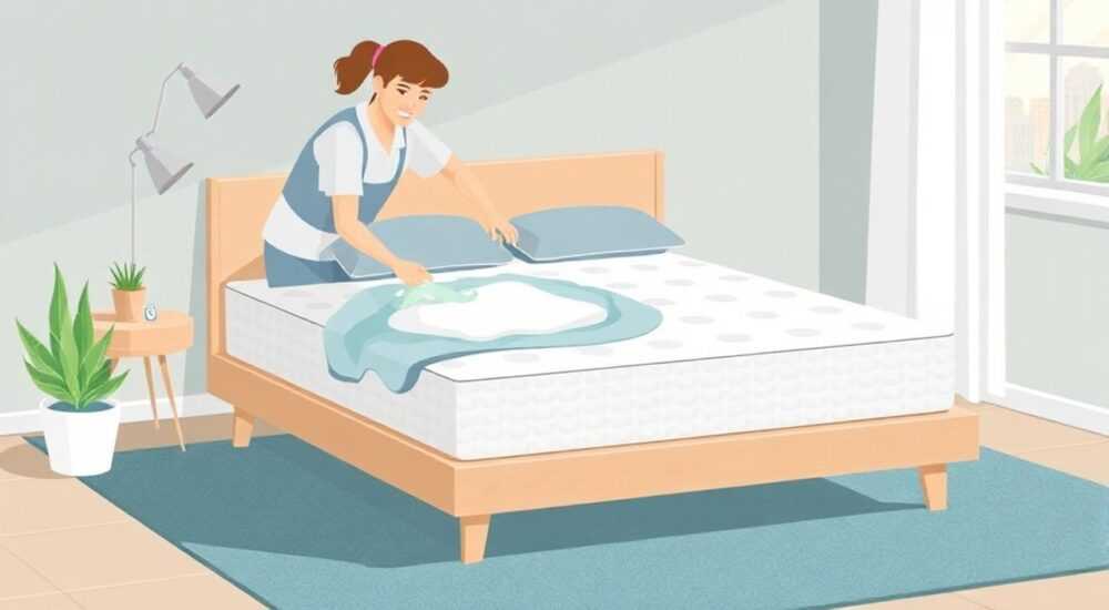 Как очистить матрас от пятен в домашних условиях без стирки