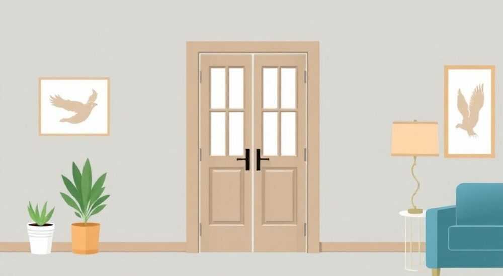 Как переставить петли на межкомнатной двери
