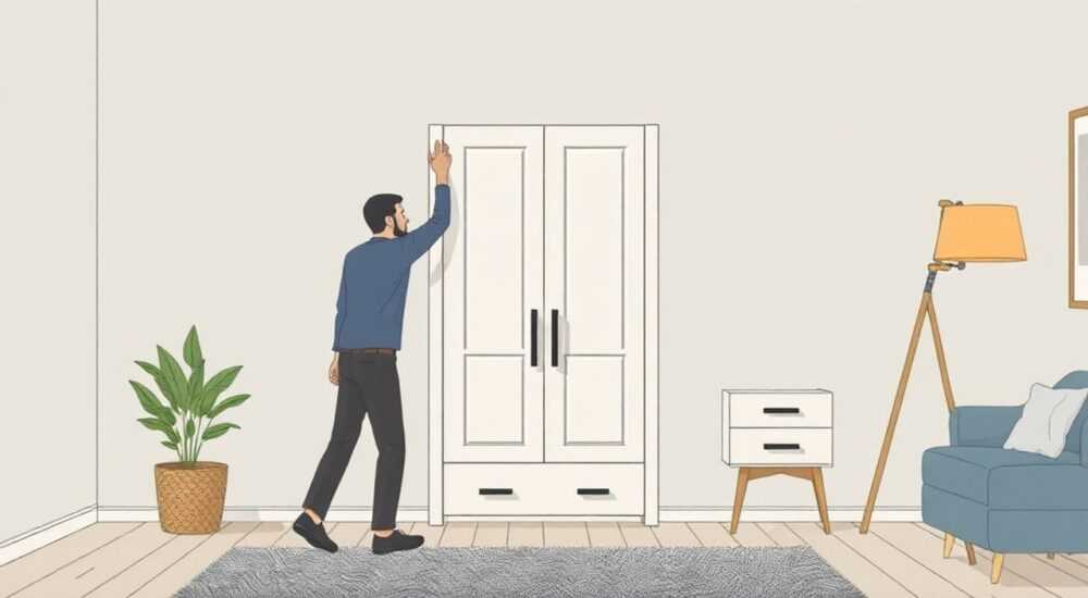 Как поставить дверь в гардеробную