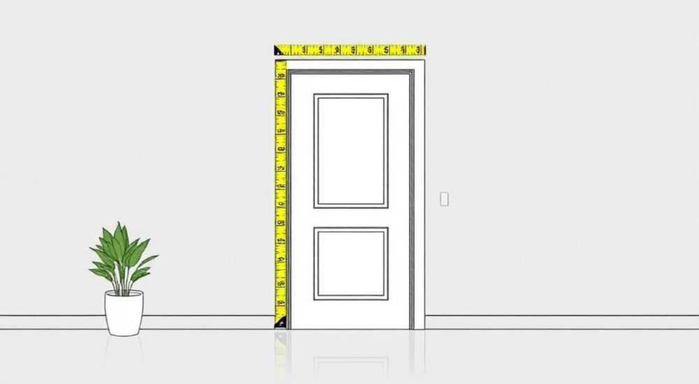 Как правильно замерить дверной проем для установки межкомнатной двери