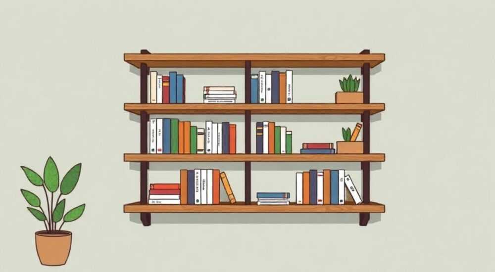 Как сделать книжные стеллажи своими руками