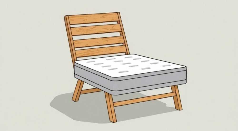 Как сделать кресло из матраса