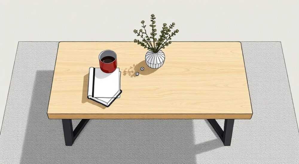 Как сделать столешницу для журнального столика своими руками