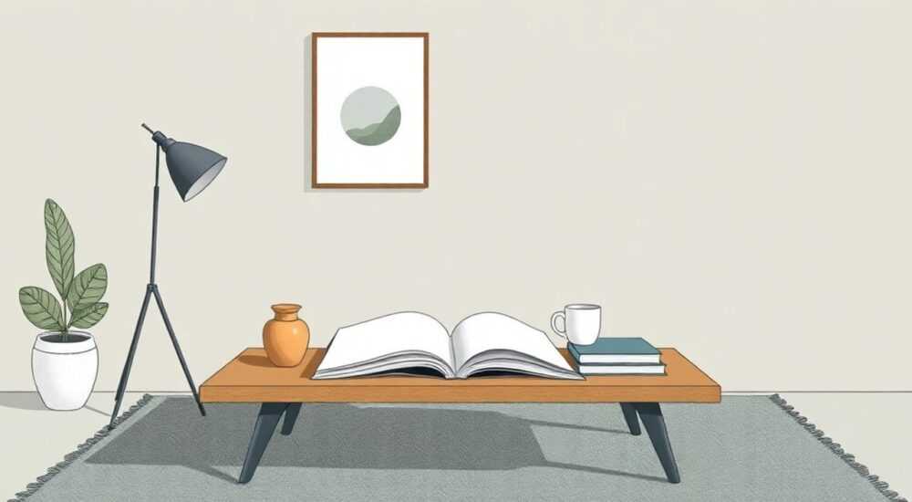 Как сделать журнальный столик из книг своими руками
