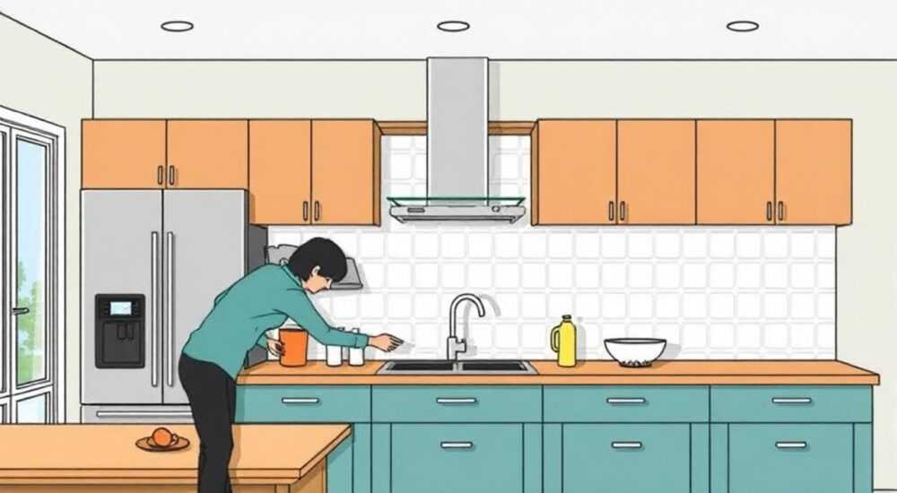 Как снять фасад с кухонного гарнитура
