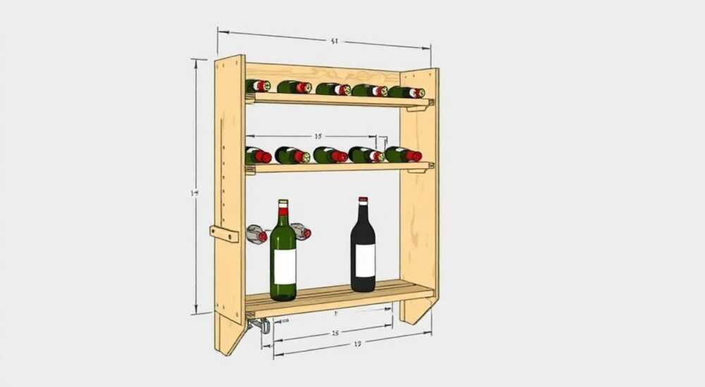 Как собрать бутылочницу в кухонном гарнитуре с боковым креплением