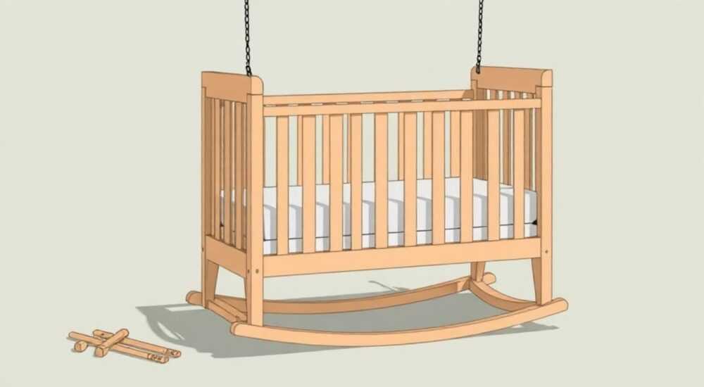 Как собрать детскую кровать с продольным маятником