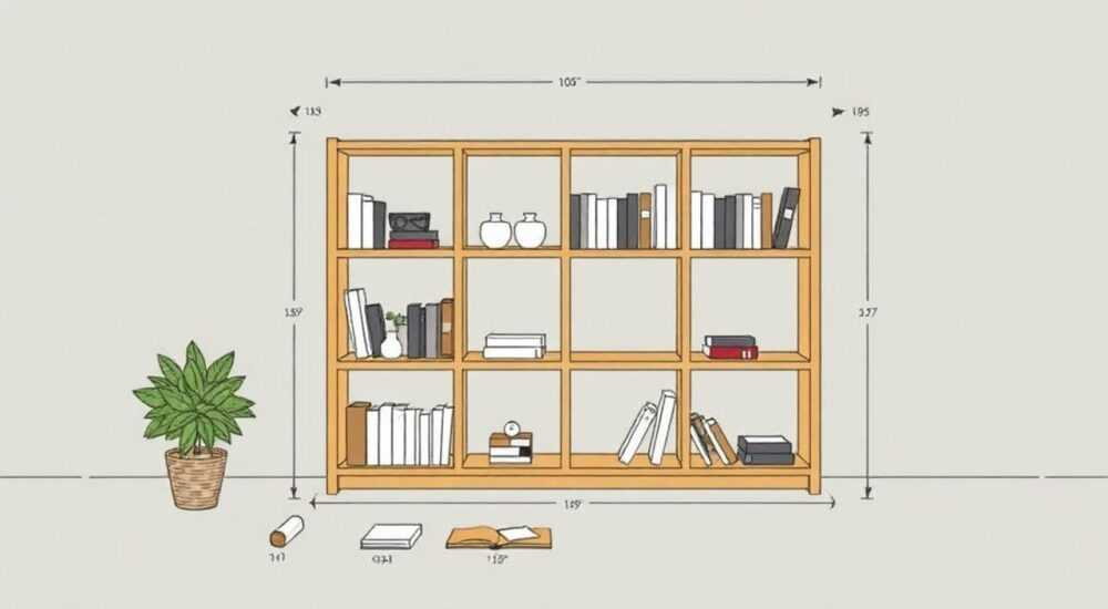 Как собрать стеллаж для книг