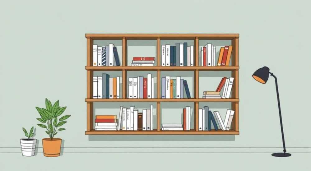 Как собрать стеллаж для книг летта