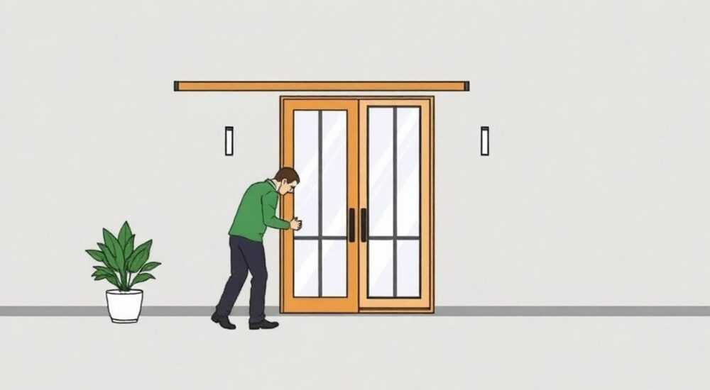 Как установить межкомнатную дверь с телескопической коробкой