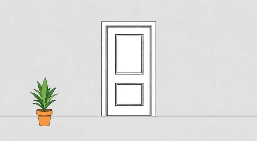 Как установить наличники на межкомнатные двери своими руками под прямым углом