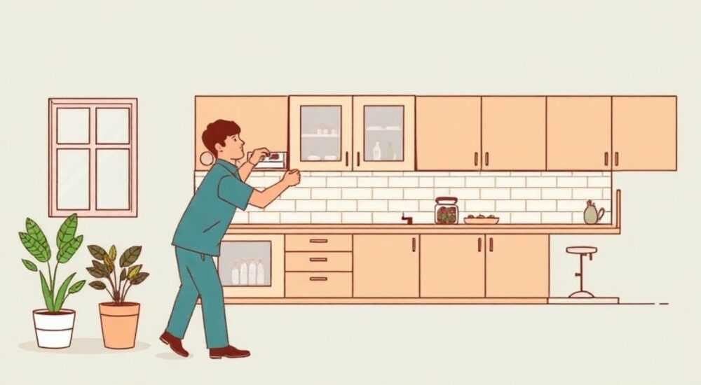 Как вытащить шкаф из кухонного гарнитура
