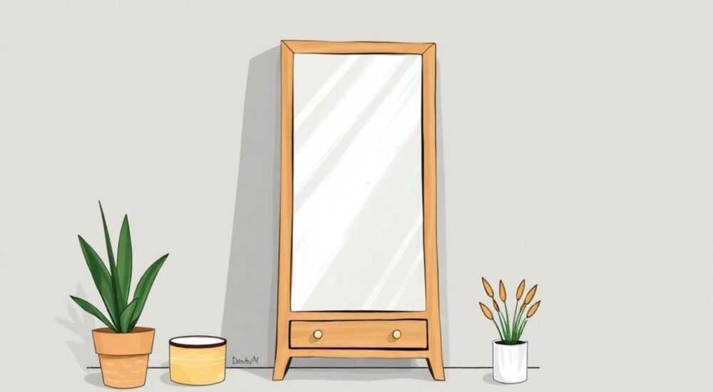 Как закрасить зеркало шкафа купе