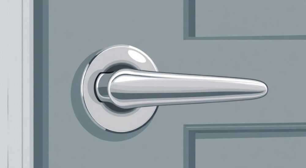 Как заменить пружину в дверной ручке межкомнатной двери