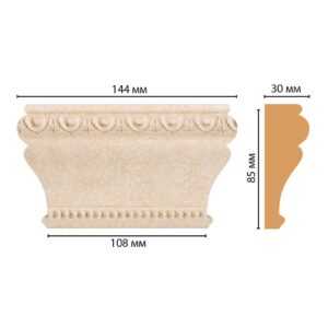 Капитель DECOMASTER D202-18D 144*85*30 мм