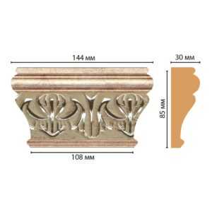 Капитель DECOMASTER D202-59 144*85*30 мм