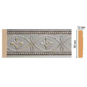 Молдинг DECOMASTER 150-55A ДМСП 80*12*2400  мм