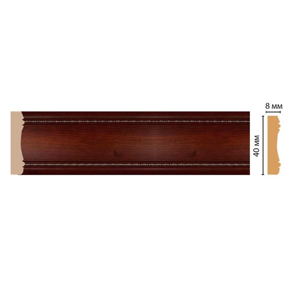 Молдинг DECOMASTER 187-52 40*8*2400 мм Молдинг DECOMASTER 187-52 40*8*2400 мм
