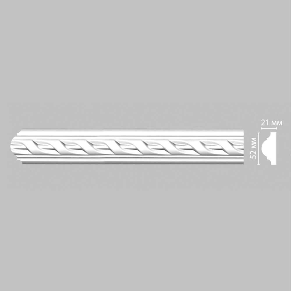 Молдинг с рисунком DECOMASTER 98061F гибкий 52*21*2400 мм Молдинг с рисунком DECOMASTER 98061F гибкий 52*21*2400 мм