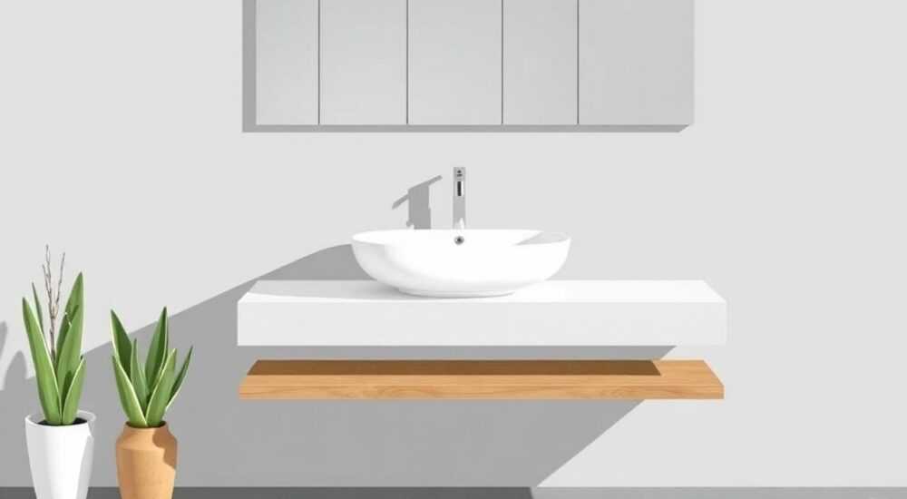На что крепить подвесную тумбу с раковиной