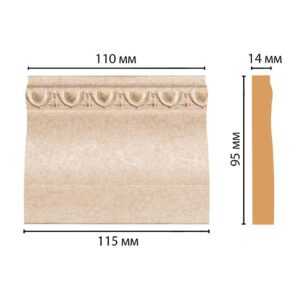 Основание DECOMASTER D204-18D 115*95*14 мм