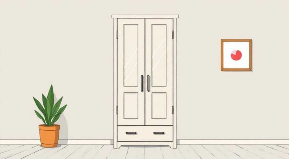 Отъезжает дверь шкафа купе что делать
