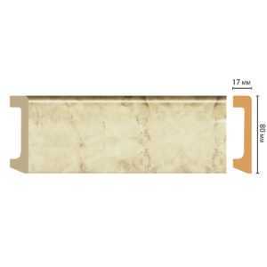 Плинтус напольный DECOMASTER D235-80AДМ 80*17*2400  мм