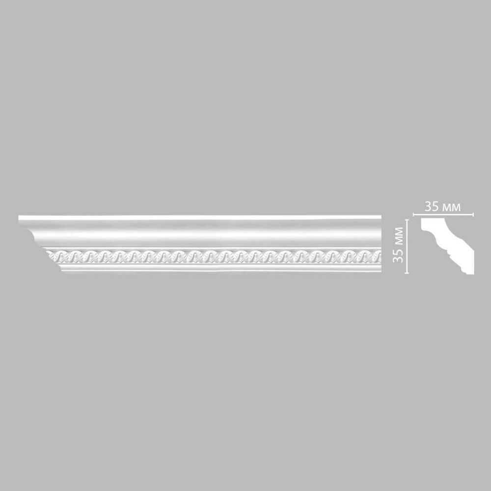 Плинтус потолочный с рисунком DECOMASTER 95348F гибкий 35*35*2400 мм Плинтус потолочный с рисунком DECOMASTER 95348F гибкий 35*35*2400 мм