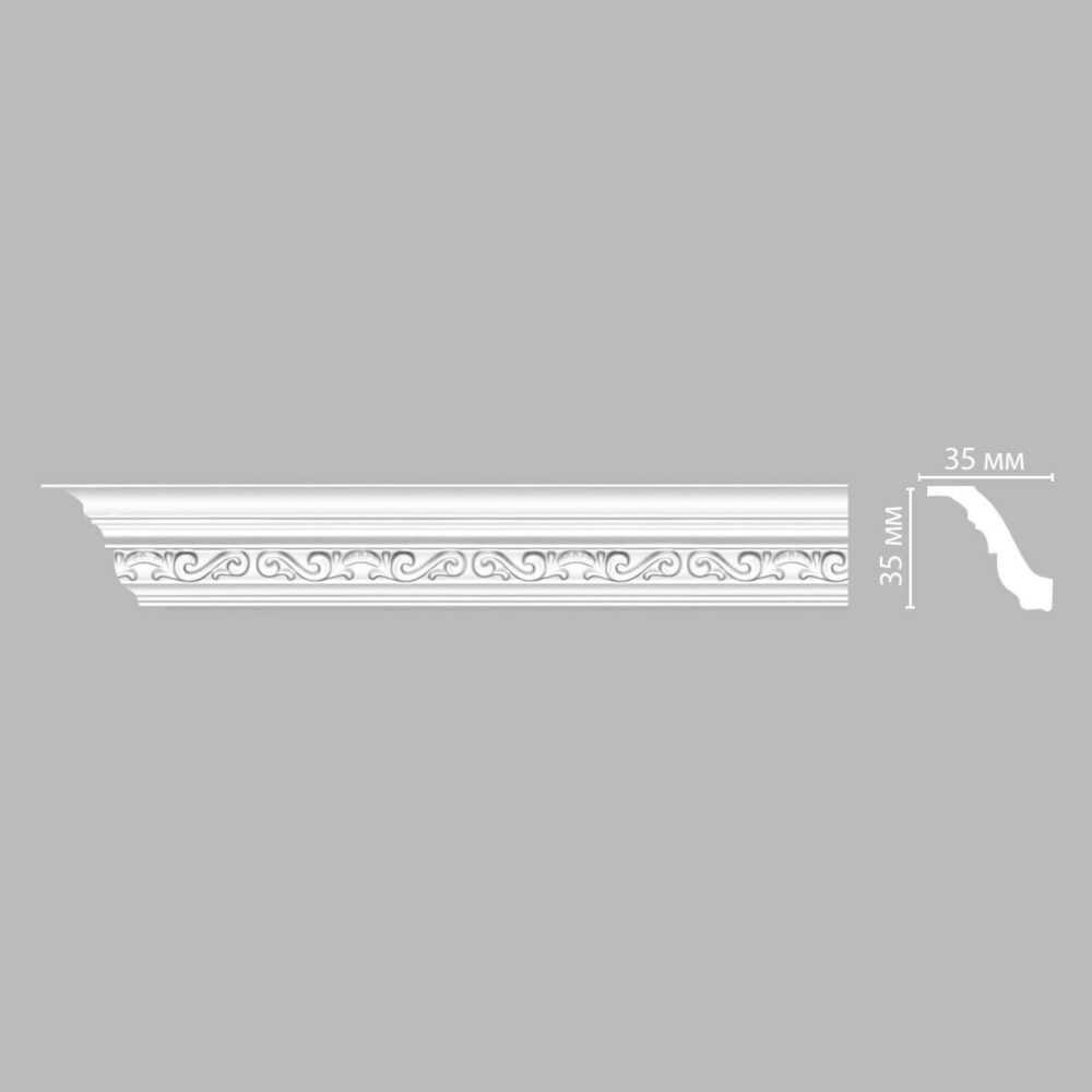 Плинтус потолочный с рисунком DECOMASTER 95842F 35*35*2400 мм Плинтус потолочный с рисунком DECOMASTER 95842F 35*35*2400 мм
