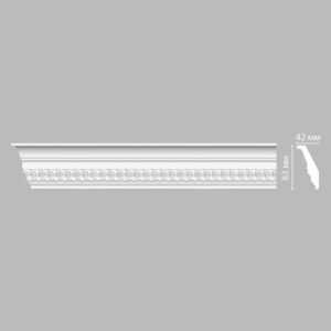 Плинтус потолочный с рисунком DECOMASTER DT-36F гибкий 83*42*2400 мм