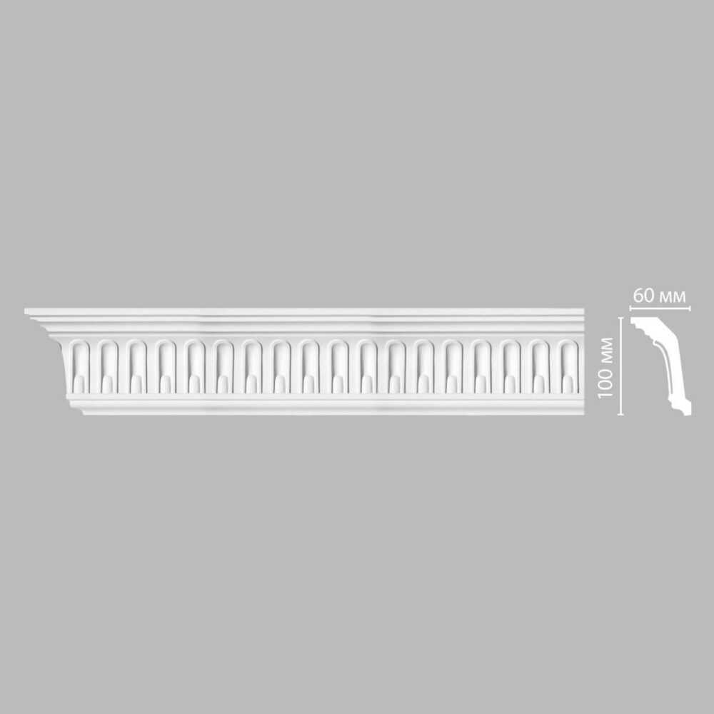 Плинтус потолочный с рисунком DECOMASTER DT-9813F гибкий 100*60*2400 мм Плинтус потолочный с рисунком DECOMASTER DT-9813F гибкий 100*60*2400 мм