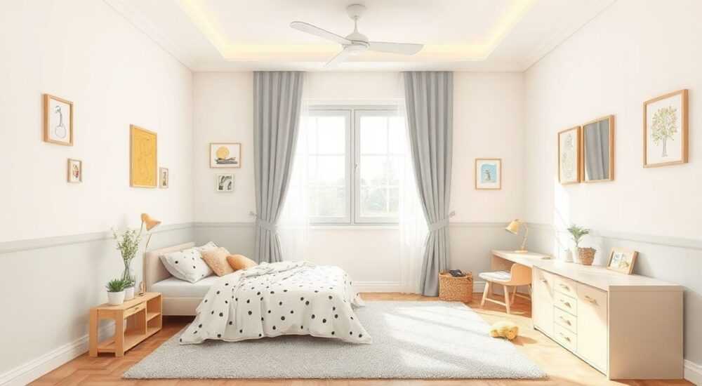 Ремонт детской комнаты 10 м2