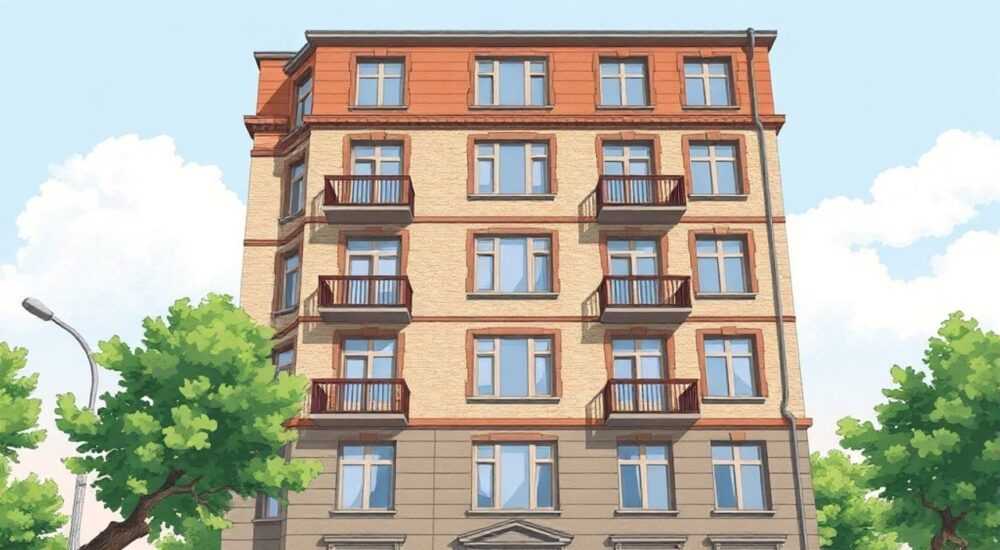 Ремонт фасада многоквартирного дома в москве что входит