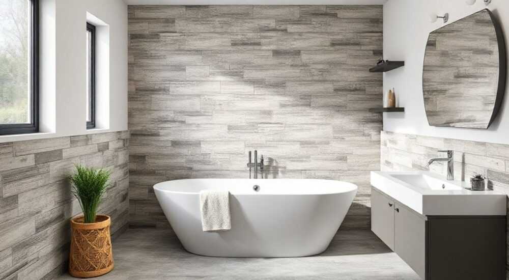 Шиферные стены в ванной как сделать ремонт