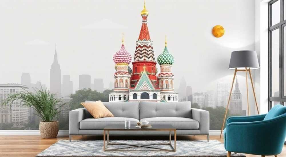 Сколько стоит наклейка обоев в москве
