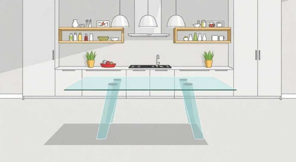tempered glass стол кухонный стеклянный как собрать