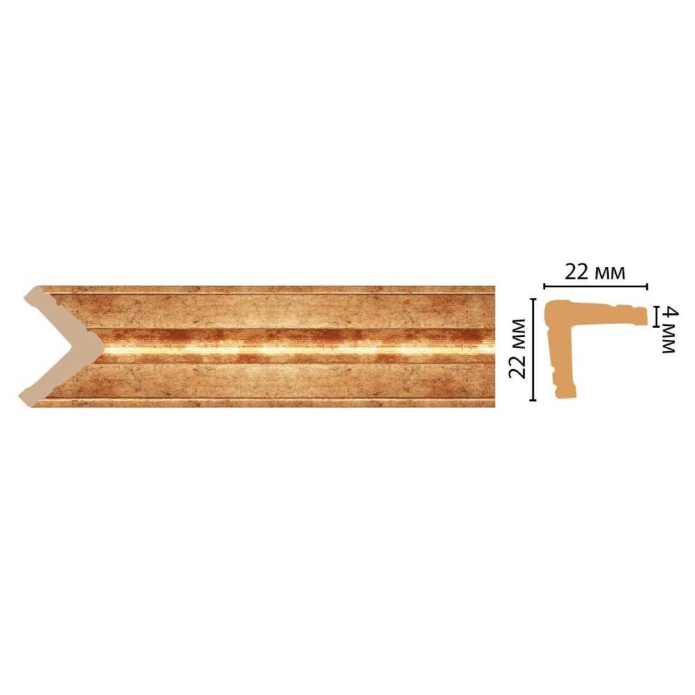 Угол DECOMASTER 116S-552 ДМ 22*22*2400 мм Угол DECOMASTER 116S-552 ДМ 22*22*2400 мм