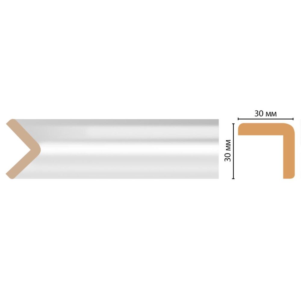 Угол DECOMASTER D134-114ДМ 30*30*2400 мм Угол DECOMASTER D134-114ДМ 30*30*2400 мм
