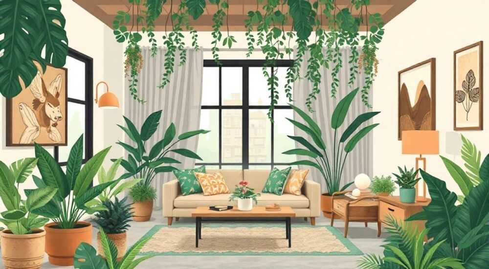 urban jungle как создать уютный интерьер