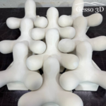 Гипсовая 3D панель Tetrapod Gesso 3D