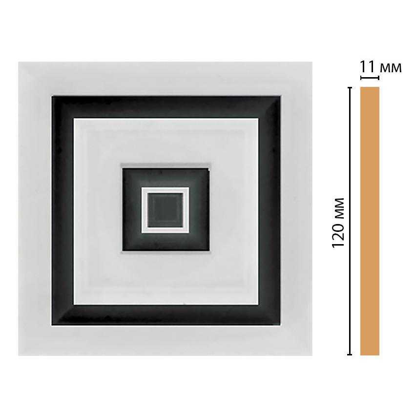 Вставка цветная DECOMASTER D206-63 120*120*11 мм Вставка цветная DECOMASTER D206-63 120*120*11 мм
