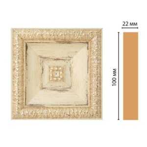 Вставка цветная DECOMASTER D207-1028 100*100*22 мм
