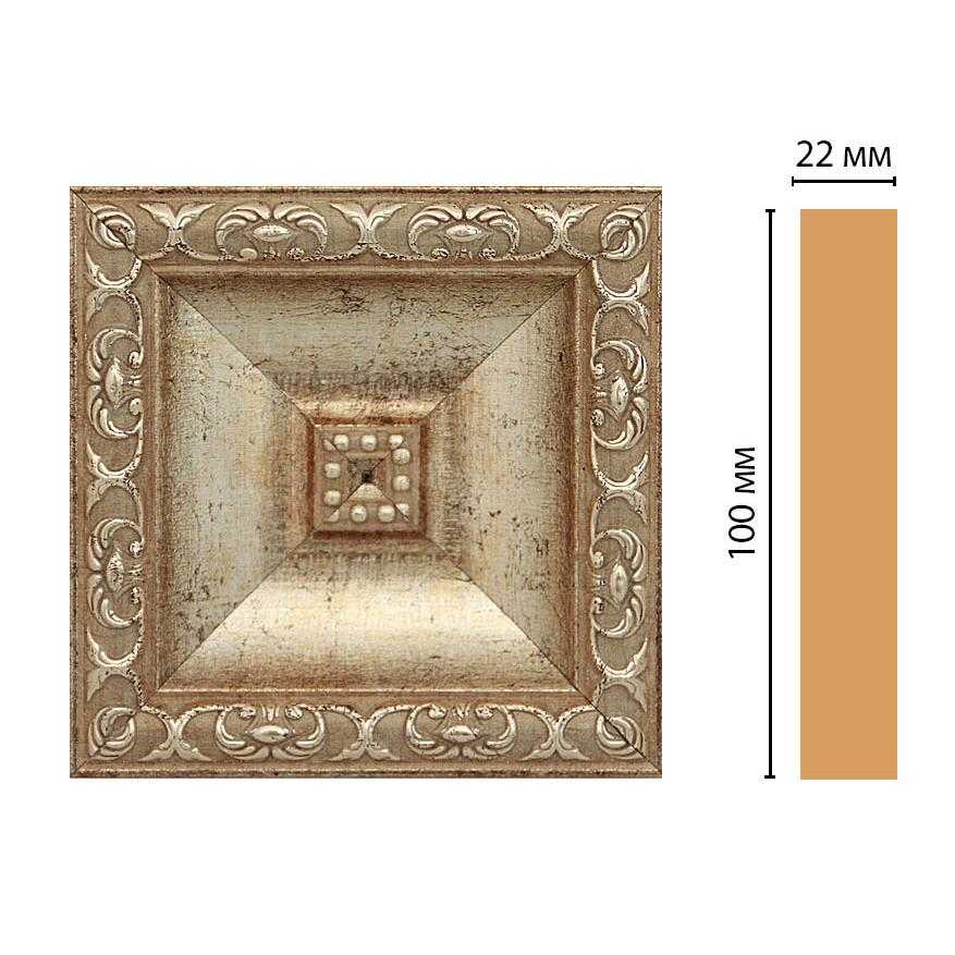Вставка цветная DECOMASTER D207-127 100*100*22 мм Вставка цветная DECOMASTER D207-127 100*100*22 мм