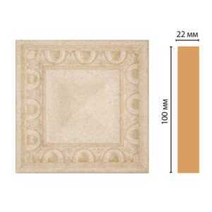Вставка цветная DECOMASTER D207-18D 100*100*22 мм