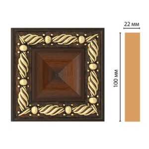Вставка цветная DECOMASTER D207-51 100*100*22 мм
