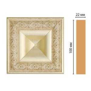 Вставка цветная DECOMASTER D207-937 100*100*22 мм